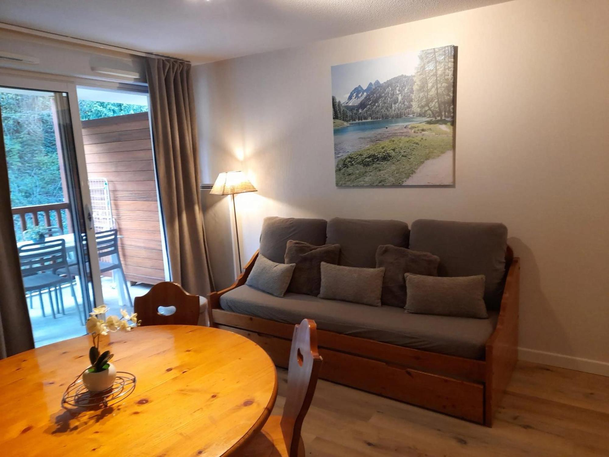 Appartement Avec Vue Sur La Montagne A Saint Lary Soulan 28 M² Piscine Luaran gambar